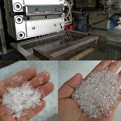 Protection de l'environnement de réutilisation en plastique dure automatique d'étapes de la machine deux de granulatoire