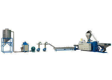 Machine de réutilisation en plastique jumelle conique de pelletisation de vis d'équipement de PVC LD-SZ-65
