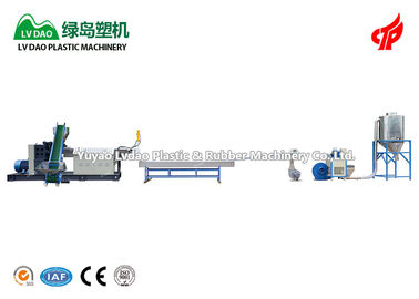 Tonnes de poids ISO9001 de la coutume de machine de recyclage des déchets de PVC d'ABS de PA de PC 8 - 15