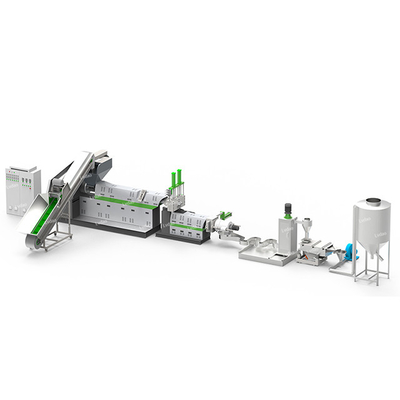 200kg/H 7r/Min Capacity Plastic Recycling Machine avec la double étape